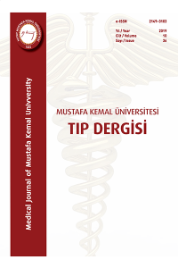 Mustafa Kemal Üniversitesi Tıp Dergisi